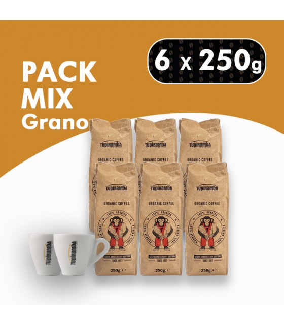 Pack Café Organic Grano (6x250g)