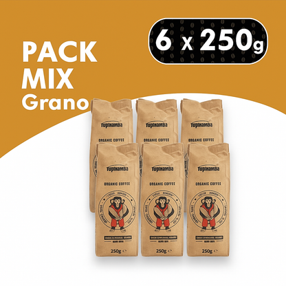 Pack Café Organic Grano (6x250g)